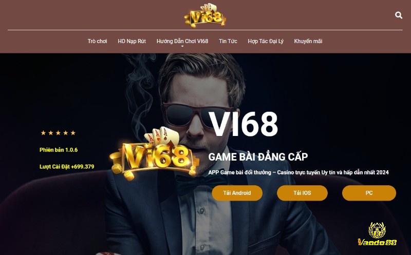 Đăng nhập Vi68 nổi bật với bộ sưu tập trò chơi cung cấp
