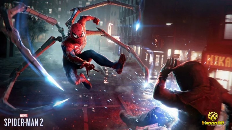 Marvel’s Spider-Man 2 đưa người chơi vào cuộc phiêu lưu đầy kịch tính với cơ chế swing mượt mà
