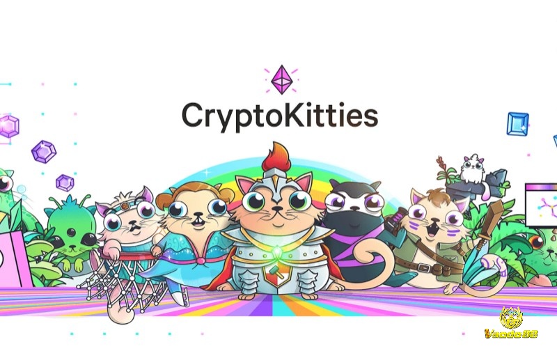 CryptoKitties là tựa game NFT hay, nơi người chơi tiến hành nuôi dưỡng và bán những chú mèo kĩ thuật số đáng yêu