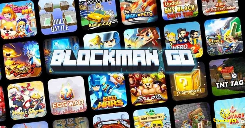 Trải nghiệm game sandbox - game Blockman Go với loạt mini game hấp dẫn