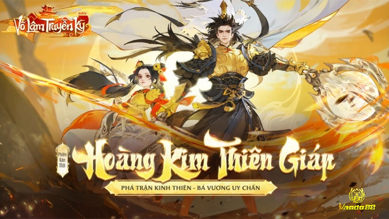 Võ lâm truyền kỳ mobile nổi bật với không gian huyền thoại tạo nên không khí sôi động đầy cuốn hút