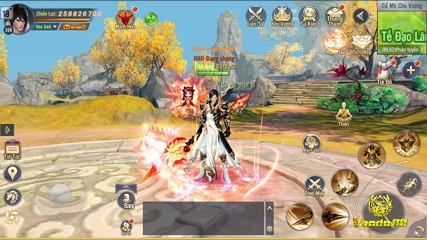 Game mobile kiếm hiệp hay nhất luôn tạo ra sự cân bằng trong lối chơi và cách điều khiển tối ư