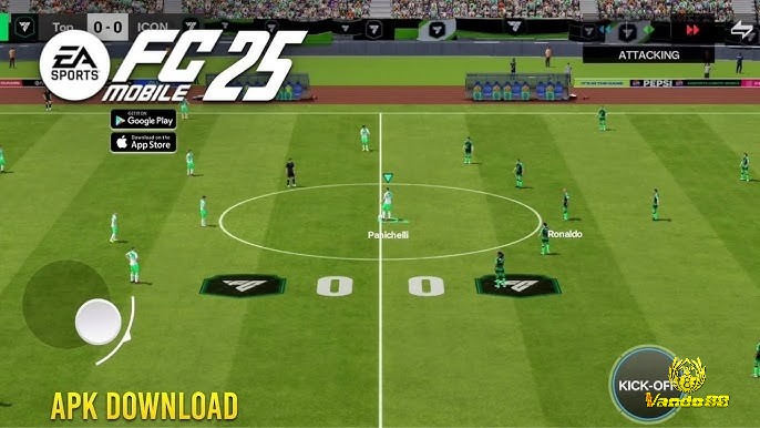 FIFA Mobile 2025 là phiên bản mới nhất của dòng game bóng đá nổi tiếng, ra mắt vào tháng 5/2025