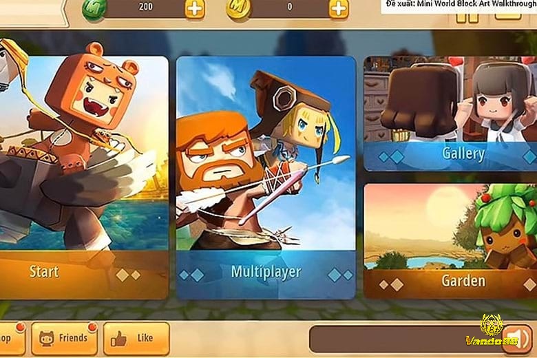 Game online phiêu lưu cho phép người chơi khám phá thế giới ảo rộng lớn, tương tác với các nhân vật khác 