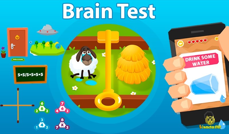 Brain Test là game trí tuệ hài hước thách thức tư duy sáng tạo của bạn