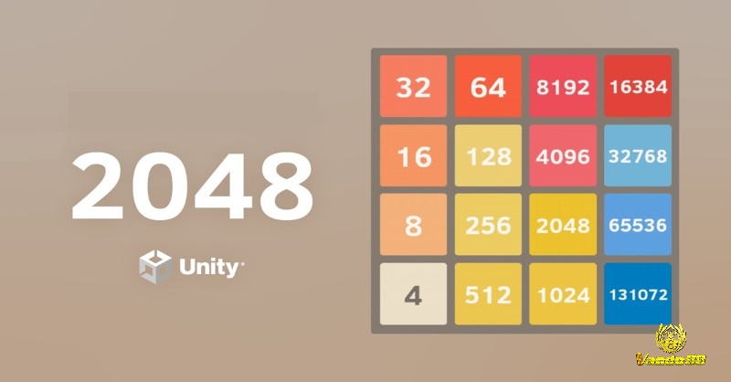 2048 là game puzzle với yêu cầu ghép các số với nhau để có được số 2048