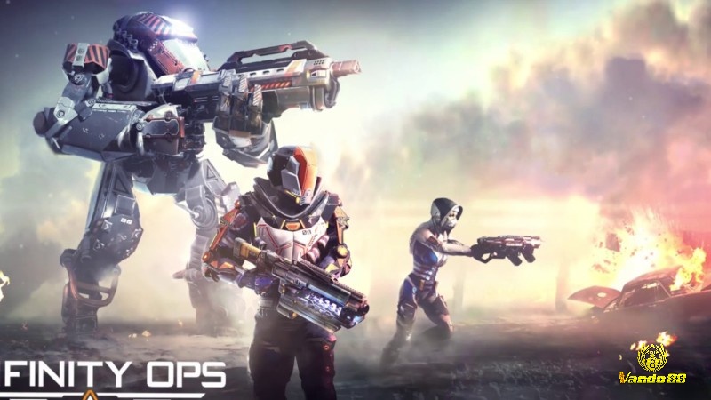 Game bắn súng mobile Infinity Ops với bối cảnh khoa học viễn tưởng đẹp mắt và sắc nét