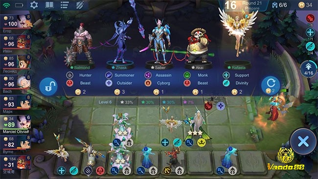 Một game cờ điện thoại chất lượng phải có hệ thống giúp người chơi cải thiện trình độ liên tục