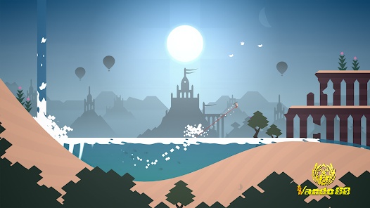 Alto’s Odyssey là một game thư giãn với đồ họa đơn giản nhưng tinh tế