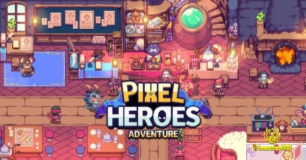 Pixel Heroes là game web online hay cho người không có nhiều thời gian chơi vẫn muốn trải nghiệm cảm giác phiêu lưu thú vị