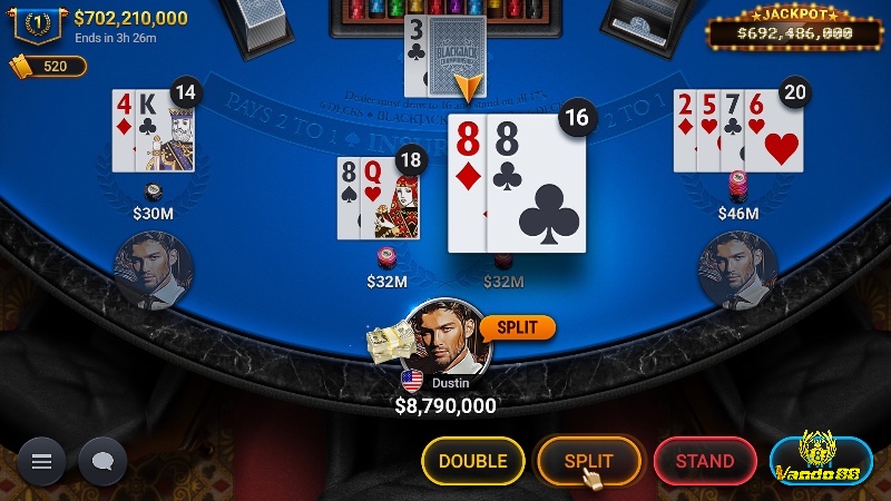 Người chơi Việt thường tham gia Blackjack online qua các nhà cái quốc tế.