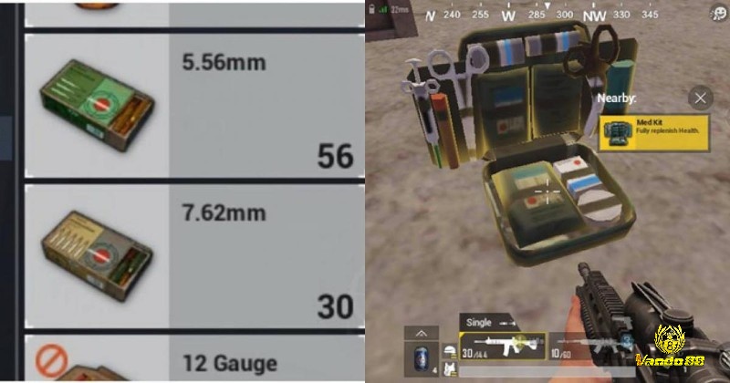 Cách chơi Pubg PC về thu thập vật phẩm để sinh tồn