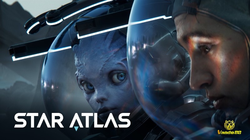 Star Atlas với phong cách đồ họa viễn tưởng đẹp mắt đưa bạn vào một thế giới đầy rộng lớn